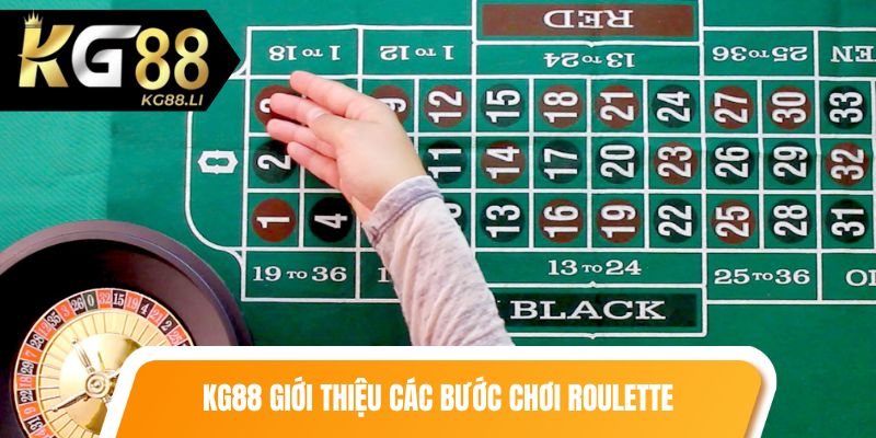 KG88 giới thiệu các bước chơi roulette cần nắm chắc