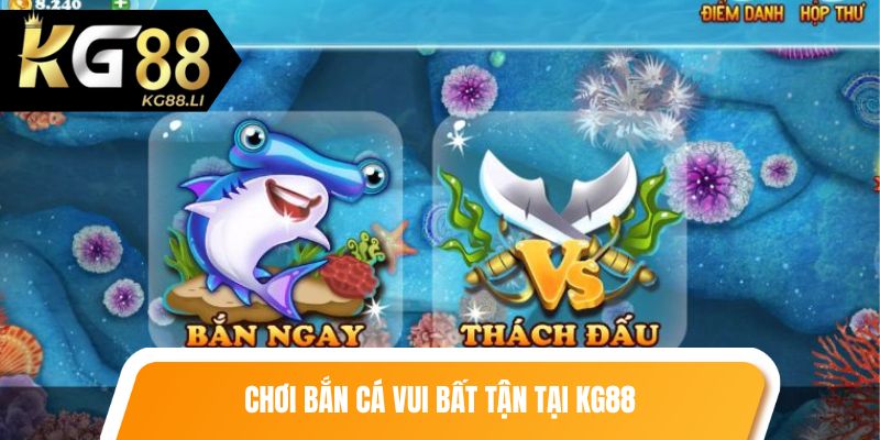 Chơi bắn cá vui bất tận